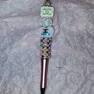 Homemade Fashion Multicolor Beaded Pen